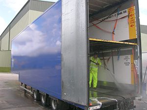 Mobile Fleetwash Cleaning services - Internal Trailer Cleaning